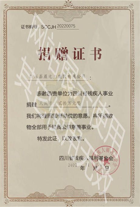 四川省残疾人福利基金会